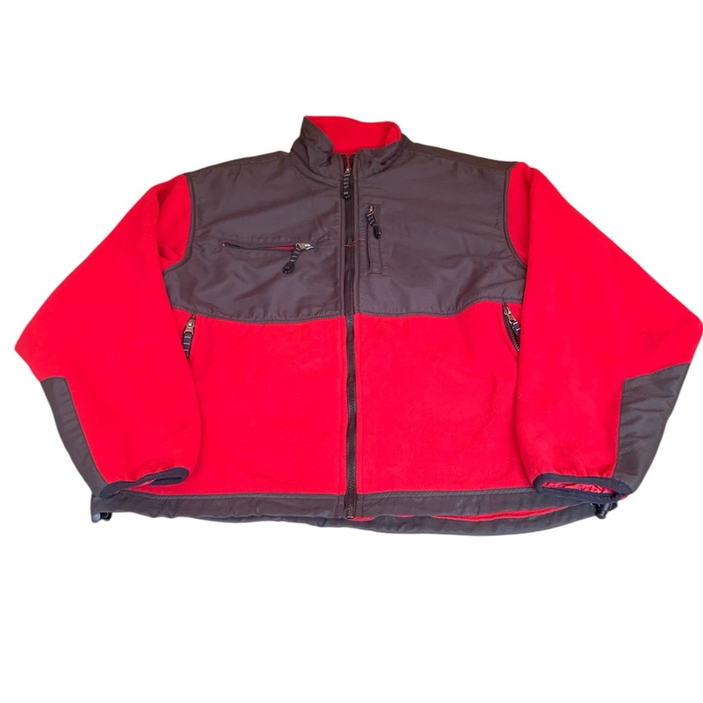 Men's Red and Gray Performance Jacket